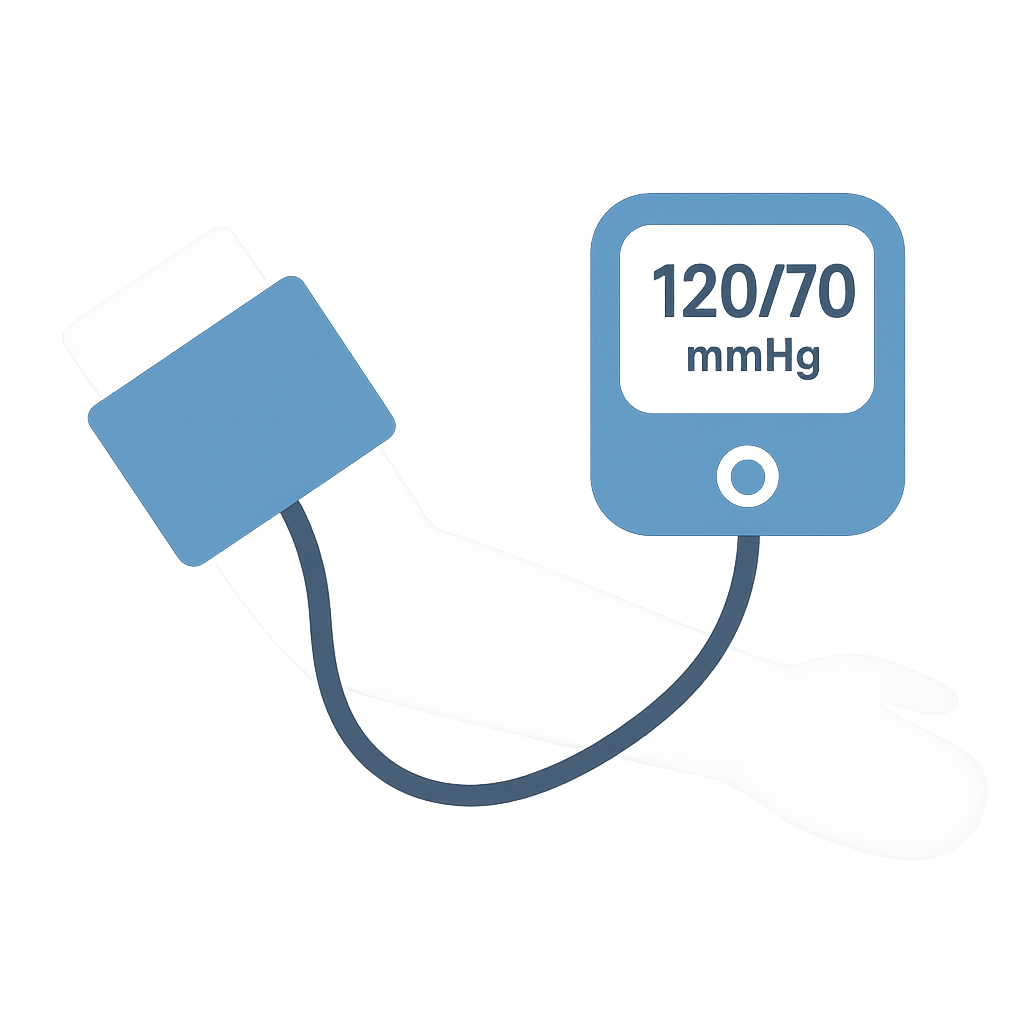 Symbolbild Blutdruckmessung